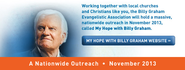 Billy Graham created a way for people to invite their friends into their homes to share the gospel