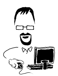 Greg Scheer at work